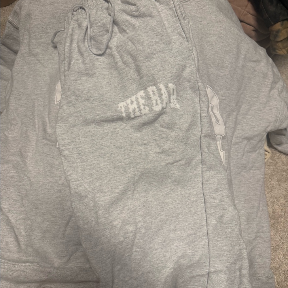 The Bar Light Gray Lounge Pants